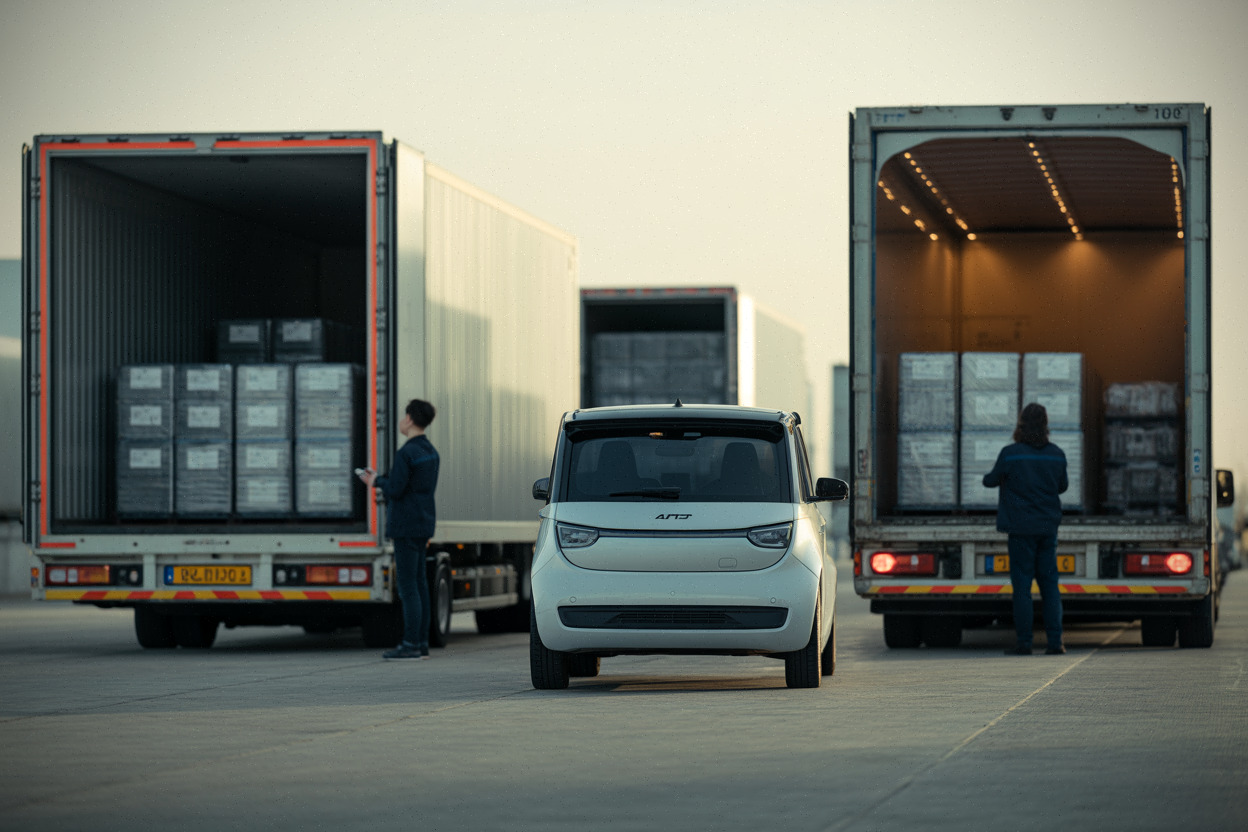 Logistique automobile électrique entre production chinoise et marché européen