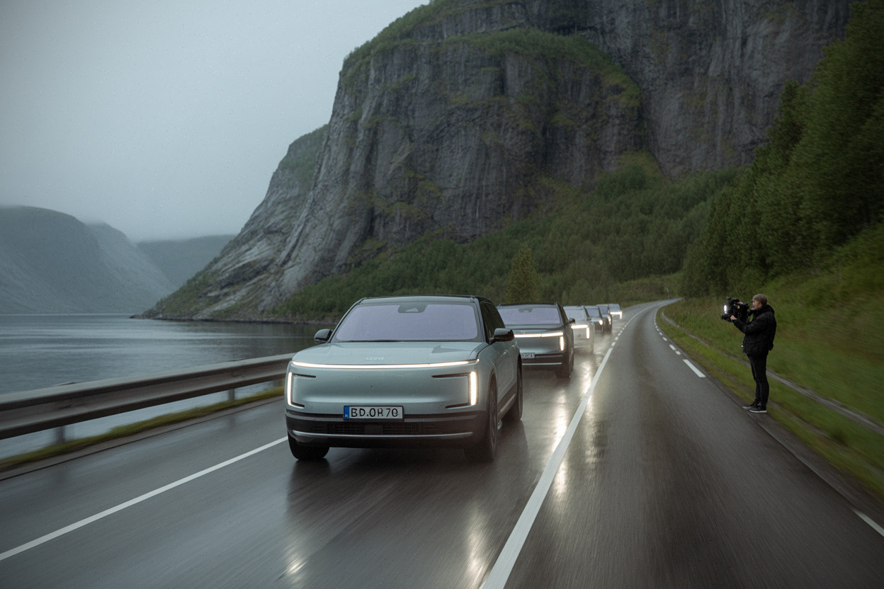 Essai routier norvégien de SUV électriques modernes