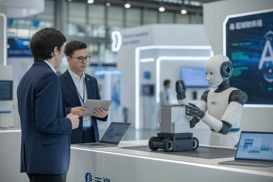 b441d9727d454f40 WAIC 2026, robots à intelligence incarnée, usine IA native, ce que Shanghai Electric prépare pour les ateliers connectés