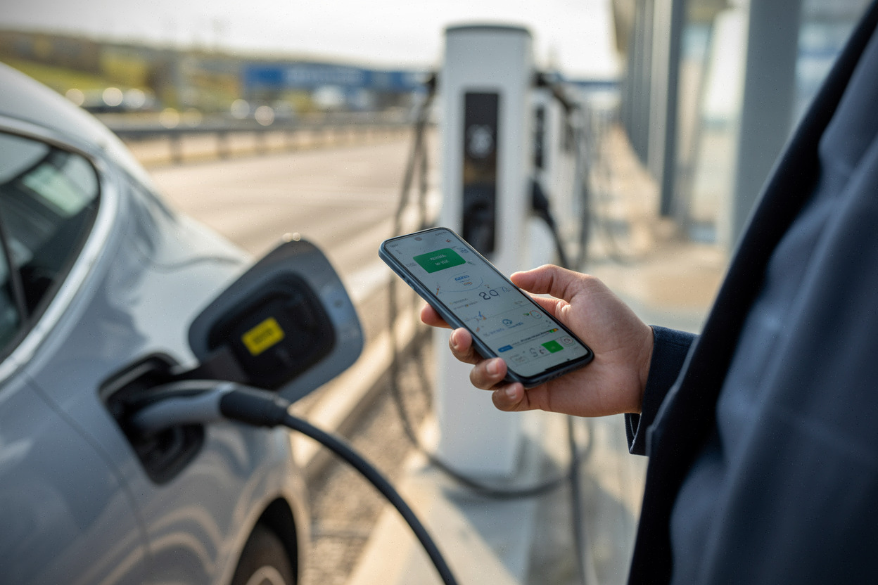 Comparaison des tarifs de recharge électrique sur smartphone