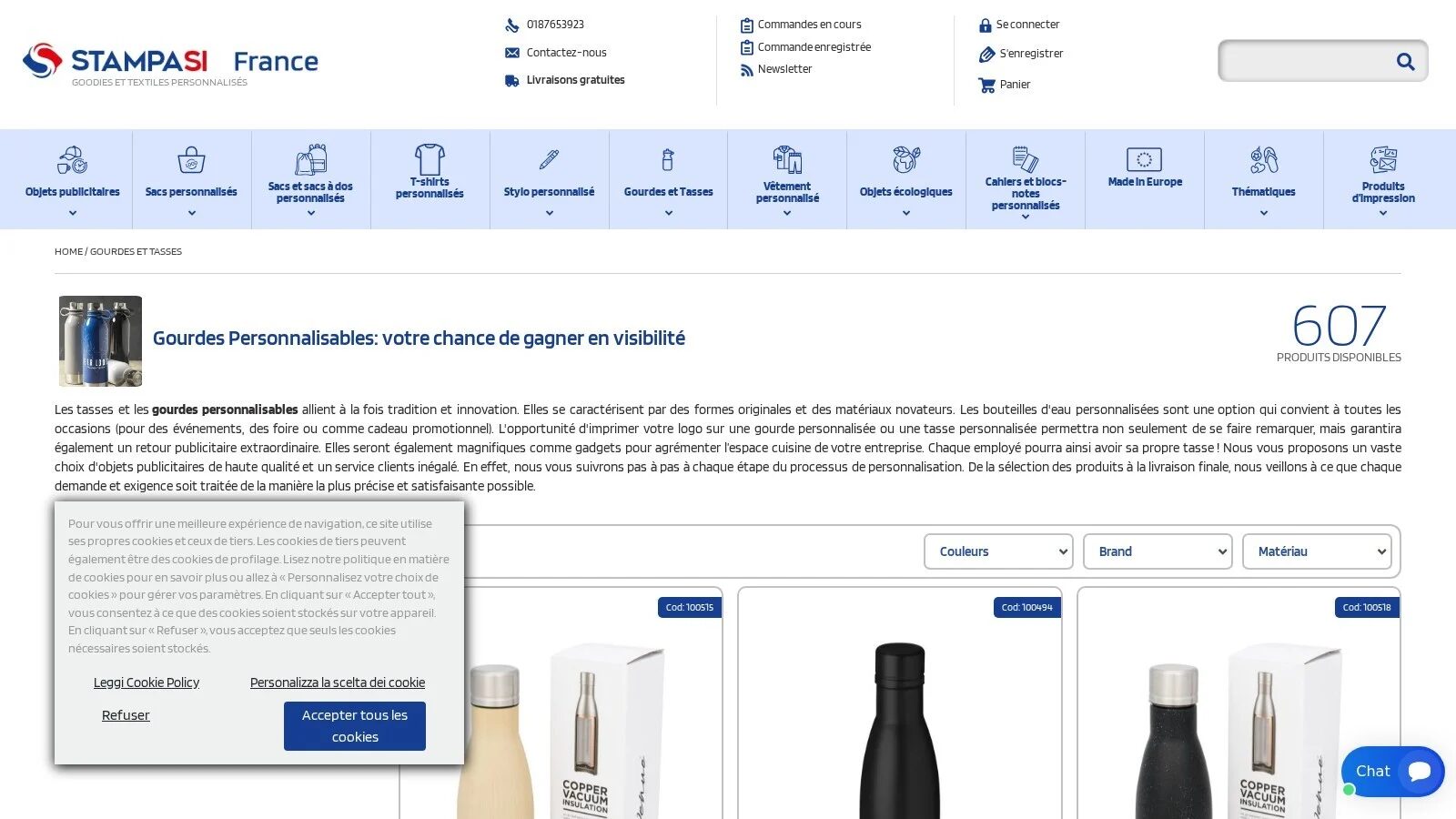 gourde personnalisée pour les déplacements
