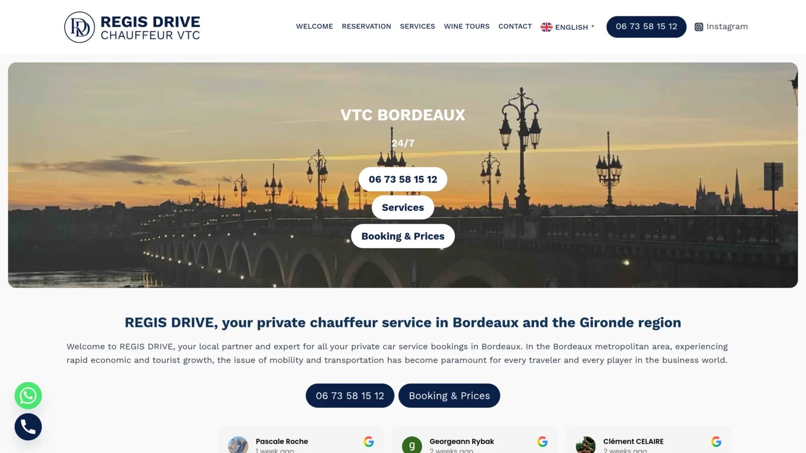 VTC Bordeaux prix fixe