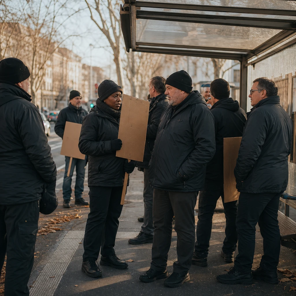 Grève des bus TCL Lyon