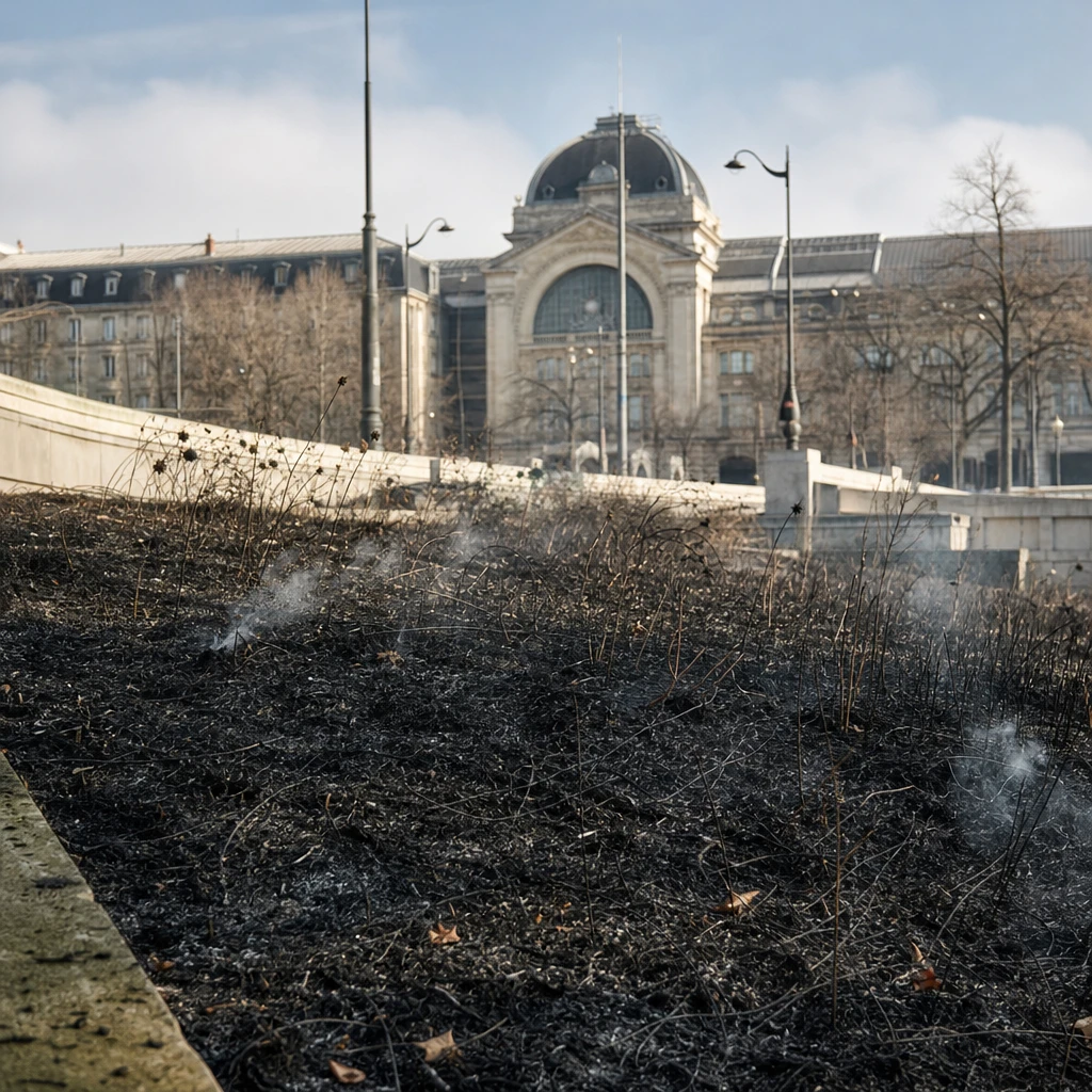 Incendie gare d'Austerlitz Paris