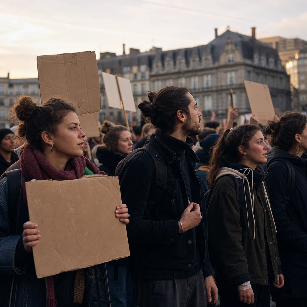 Manifestation à Rennes